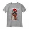 Cappello Natale Lhasa Apso Ugly Christmas Maglietta - Regalo Divertente per Amanti dei Cani - T-shirt Natale Lhasa Apso