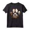 Lhasa Apso Mountain Paw Design Cane Mamma Papà Maglietta - Regalo Unico per Amanti dei Cani - Ideale per Natale, Ringraziamento o Compleanni