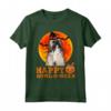 Divertente Lhasa Apsos Halloween Maglietta - Ideale per Amanti dei Cani e Halloween - Happy Howl-o-ween Design