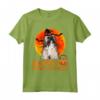 Divertente Lhasa Apsos Halloween Maglietta - Ideale per Amanti dei Cani e Halloween - Happy Howl-o-ween Design