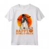 Divertente Lhasa Apsos Halloween Maglietta - Ideale per Amanti dei Cani e Halloween - Happy Howl-o-ween Design