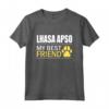 Lhasa Apso Proprietario - Migliore Amico Lhasa Apso Maglietta per Amanti dei Cani - Regali Divertenti Lhasa Apso