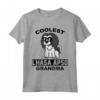 Coolest Lhasa Apso Grandma Cane Maglietta - Regalo Ideale per Nonna Amante dei Cani
