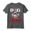 Lhasa Apso Cane Mamma Maglietta - Regalo per la Festa della Mamma o Compleanno - Design Divertente per Amanti dei Cani