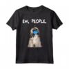 Cane Lhasa Apso Con Maschera Maglietta - Design Divertente per Amanti dei Cani - Regalo Unico per Proprietari di Lhasa Apso
