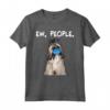Cane Lhasa Apso Con Maschera Maglietta - Design Divertente per Amanti dei Cani - Regalo Unico per Proprietari di Lhasa Apso