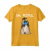 Cane Lhasa Apso Con Maschera Maglietta - Design Divertente per Amanti dei Cani - Regalo Unico per Proprietari di Lhasa Apso