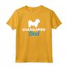 Uomo Maglietta Lhasa Apso Papà - T-shirt con Silhouette per Amanti dei Cani - Ideale per Regali per Padri