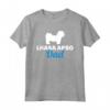 Uomo Maglietta Lhasa Apso Papà - T-shirt con Silhouette per Amanti dei Cani - Ideale per Regali per Padri