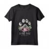 Lhaso Apso Maglietta con Collo a V - Design Lhaso Apso Love - Leggera e Comoda