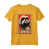 Lhasa Apso Leale Cane Vintage - Maglietta Pet per Mamma e Papà - Regalo Divertente per Amanti dei Cani