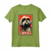 Lhasa Apso Leale Cane Vintage - Maglietta Pet per Mamma e Papà - Regalo Divertente per Amanti dei Cani
