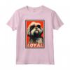 Lhasa Apso Leale Cane Vintage - Maglietta Pet per Mamma e Papà - Regalo Divertente per Amanti dei Cani