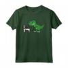 Dinosauro T-Rex Lhasa Apso Cane Maglietta - Il Regalo Perfetto per Amanti dei Lhasa Apso