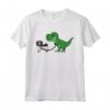 Dinosauro T-Rex Lhasa Apso Cane Maglietta - Il Regalo Perfetto per Amanti dei Lhasa Apso