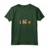 Donna Lhasa Apso + Beer Dog Dad Happy Men Amante degli Animali Maglietta con Collo a V - Regalo Unico per Amanti dei Cani e Intenditori di Birra