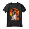 Lhasa Apso Zucca di Halloween Maglietta - Divertente Regalo per Amanti dei Cani - Dog Halloween Lhasa Apsos Jack O Lantern Pumpkin