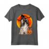 Lhasa Apso Zucca di Halloween Maglietta - Divertente Regalo per Amanti dei Cani - Dog Halloween Lhasa Apsos Jack O Lantern Pumpkin