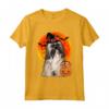 Lhasa Apso Zucca di Halloween Maglietta - Divertente Regalo per Amanti dei Cani - Dog Halloween Lhasa Apsos Jack O Lantern Pumpkin