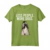 Meno Persona Più Cani Lhasa Apso Maglietta - Divertente Regalo per Amanti dei Cani - Ideale per Introvertiti