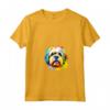 Lhasa Apso Pop Art Lover - Splash Art Maglietta con Collo a V - Ideale per Amanti dei Cani Lhasa Apso