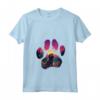 Donna Lhasa Apso Paw Mountain Design - Maglietta Orgoglioso Proprietario di un Lhasa Apso - Regalo Ideale per Amanti dei Cani