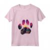 Donna Lhasa Apso Paw Mountain Design - Maglietta Orgoglioso Proprietario di un Lhasa Apso - Regalo Ideale per Amanti dei Cani