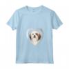 Donna Lhasa Apso Dog - Amante del Cuore del Cane - Maglietta Collo a V - Ideale per Regalo Lhasa Apso o Natale