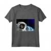 HapTiger Lhasa Apso Maglietta - Space-themed Dog Lover Tee for Astronauts and Stargazers