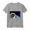 HapTiger Lhasa Apso Maglietta - Space-themed Dog Lover Tee for Astronauts and Stargazers