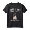 Solo Un Ragazzo Che Ama Cani Lhasa Apso - Maglietta Divertente per Amanti dei Cani - Regalo per il Cane