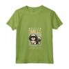 Donna Corridore e Lhasa Apso Maglietta con Collo a V - Slogan Miles of Smiles - Ideale per Amanti dei Lhasa Apso e Jogging