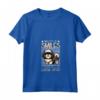 Donna Corridore e Lhasa Apso Maglietta con Collo a V - Slogan Miles of Smiles - Ideale per Amanti dei Lhasa Apso e Jogging