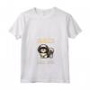 Donna Corridore e Lhasa Apso Maglietta con Collo a V - Slogan Miles of Smiles - Ideale per Amanti dei Lhasa Apso e Jogging