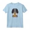 Pizza Lhasa Apso Cane Maglietta - Regalo Unico per Amanti dei Lhasa Apso - Design Illustrato
