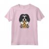 Pizza Lhasa Apso Cane Maglietta - Regalo Unico per Amanti dei Lhasa Apso - Design Illustrato