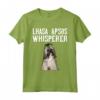 Il Cane Susurra Lhasa Apso Maglietta - Design Divertente per Amanti dei Cani - Regalo per Proprietari di Lhasa Apso