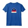 Distintivo del Liechtenstein - Bandiera del Liechtenstein Maglietta per Mostrare il Tuo Amore - Ideale per Viaggiare o per l'Orgoglio Nazionale