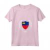 Liechtenstein Maglietta con Collo a V - Souvenir Leggero e Taglio Classico - Acquista Online