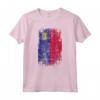 HapTiger - Bandiera Paese Liechtenstein Maglietta Souvenir - Stile Grunge Leggero
