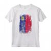 HapTiger - Bandiera Paese Liechtenstein Maglietta Souvenir - Stile Grunge Leggero