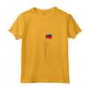 Donna Liechtenstein - Elegante Bandiera Patriottica del Liechtenstein Maglietta con Collo a V - Ideale per Espatriati e Tifosi di Calcio del Liechtenstein