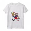 Donna Dabbing Unicorn Liechtenstein Calcio Bandiera Liechtenstein Maglietta con Collo a V - Ideale per Regalo ai Tifosi del Calcio del Liechtenstein