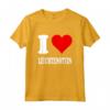 Cuore rosso Amo il Liechtenstein - Maglietta Leggera con Taglio Classico - Ideale per Appassionati del Liechtenstein