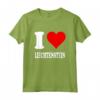 Cuore rosso Amo il Liechtenstein - Maglietta Leggera con Taglio Classico - Ideale per Appassionati del Liechtenstein