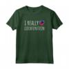 I Really Love Liechtenstein - Maglietta Bandiera della Cultura Mondiale - Moda Patriotica con Testo Minimalista