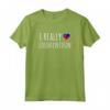 I Really Love Liechtenstein - Maglietta Bandiera della Cultura Mondiale - Moda Patriotica con Testo Minimalista