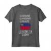 HapTiger Vacanza di Viaggio Liechtenstein Maglietta - Esplora il Liechtenstein, Souvenir Unico per le Tue Vacanze