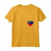 Donna Liechtenstein Bandiera Cuore Love Maglietta con Collo a V - Design Patriottico per il Giorno dell'Indipendenza del Liechtenstein