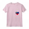 Donna Liechtenstein Bandiera Cuore Love Maglietta con Collo a V - Design Patriottico per il Giorno dell'Indipendenza del Liechtenstein